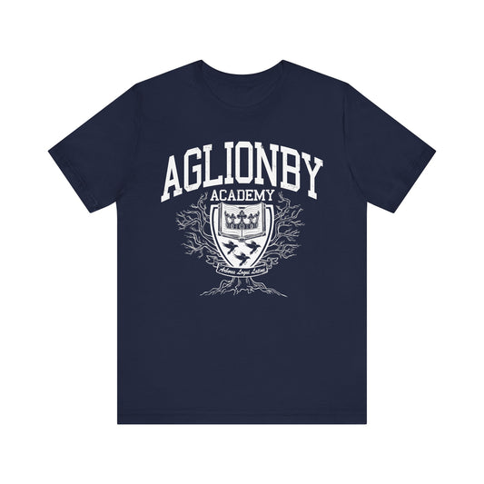 Aglionby Academy from the Raven cycle shirt in navy