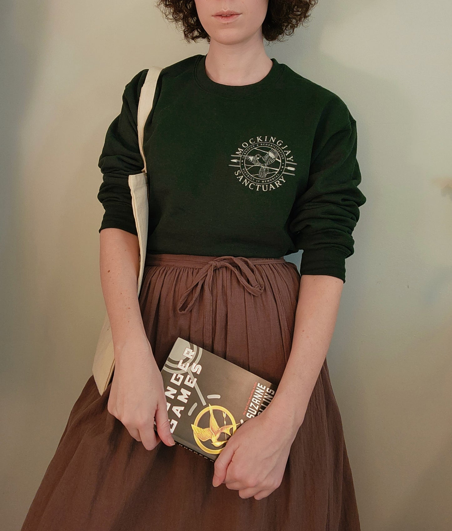 Mockingjay Sanctuary Sweatshirt (Pocket Design)