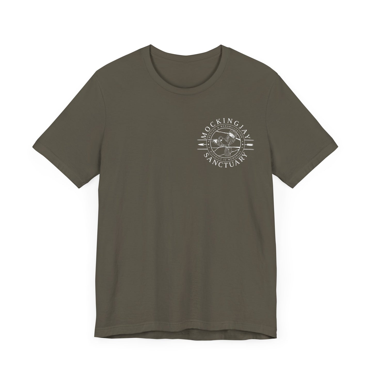 Mockingjay Sanctuary Shirt (Pocket Design)