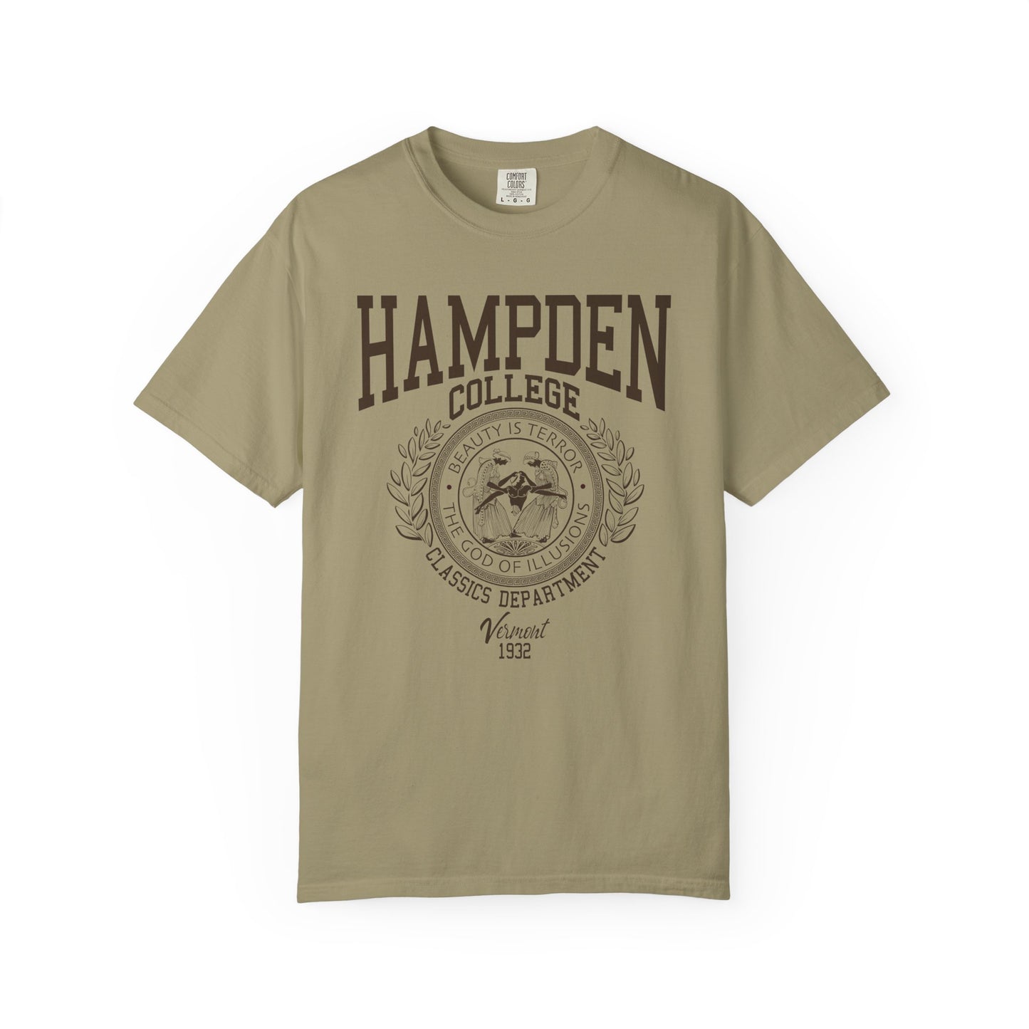 The Secret History Hampden College Shirt (Comfort Colors)