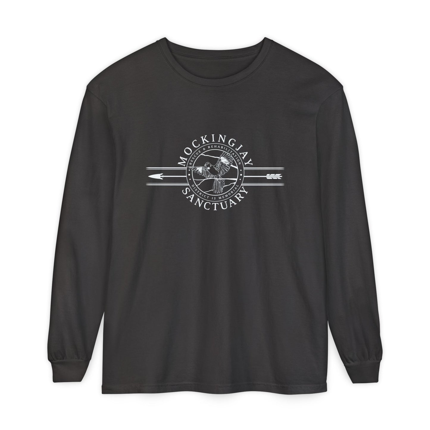Mockingjay Sanctuary Long Sleeve Shirt