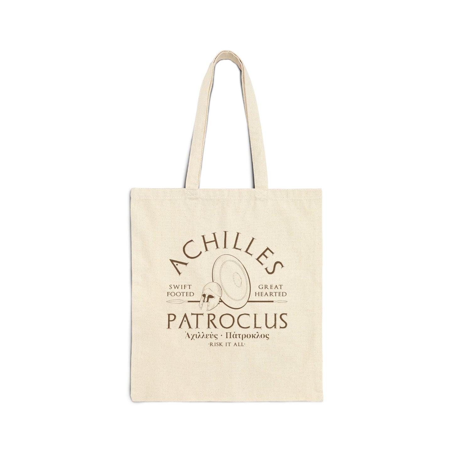 Achilles and Patroclus Tote Bag