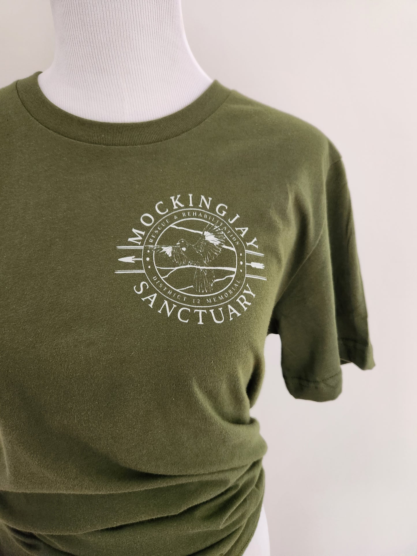 Mockingjay Sanctuary Shirt (Pocket Design)
