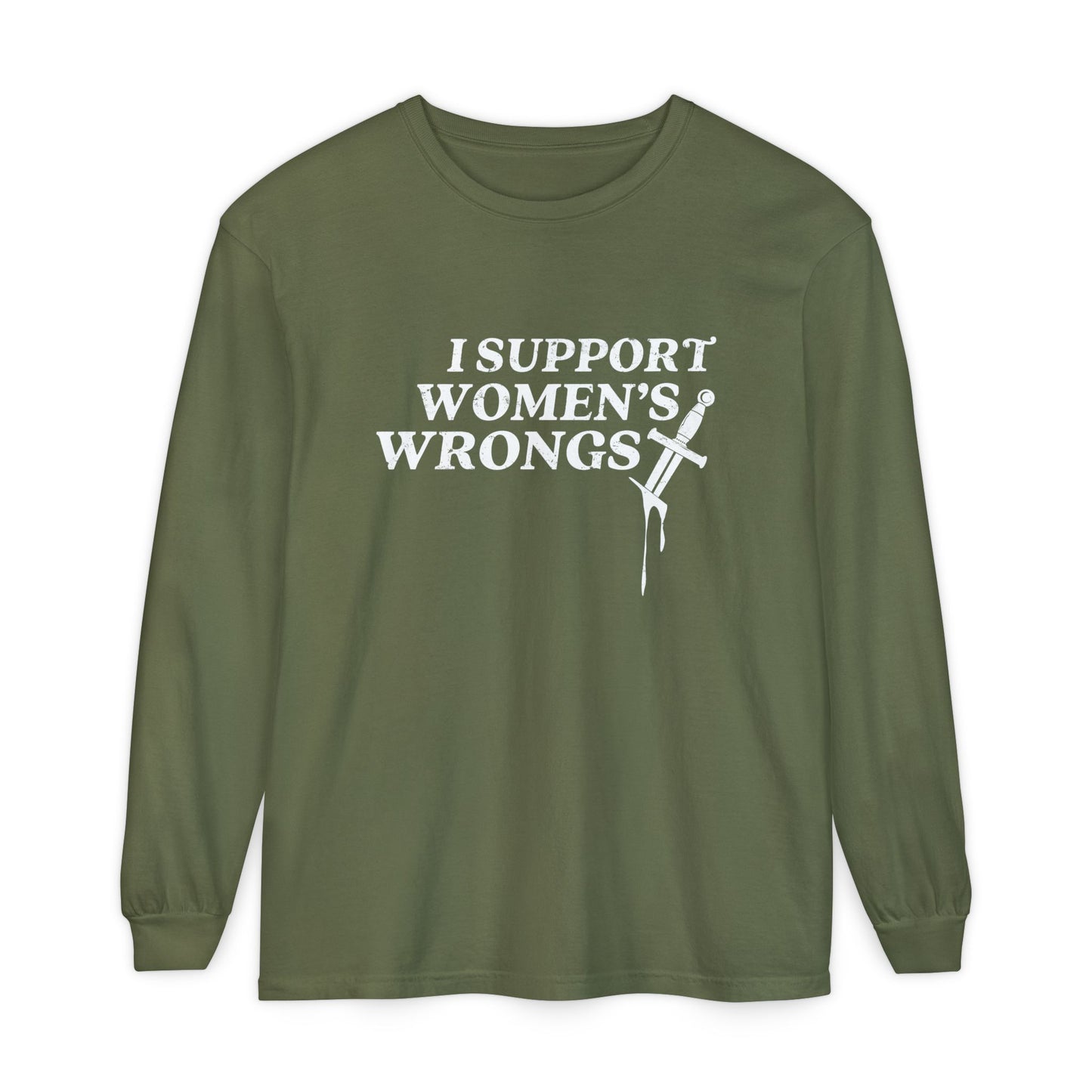 Women's Wrongs Long Sleeve T-Shirt