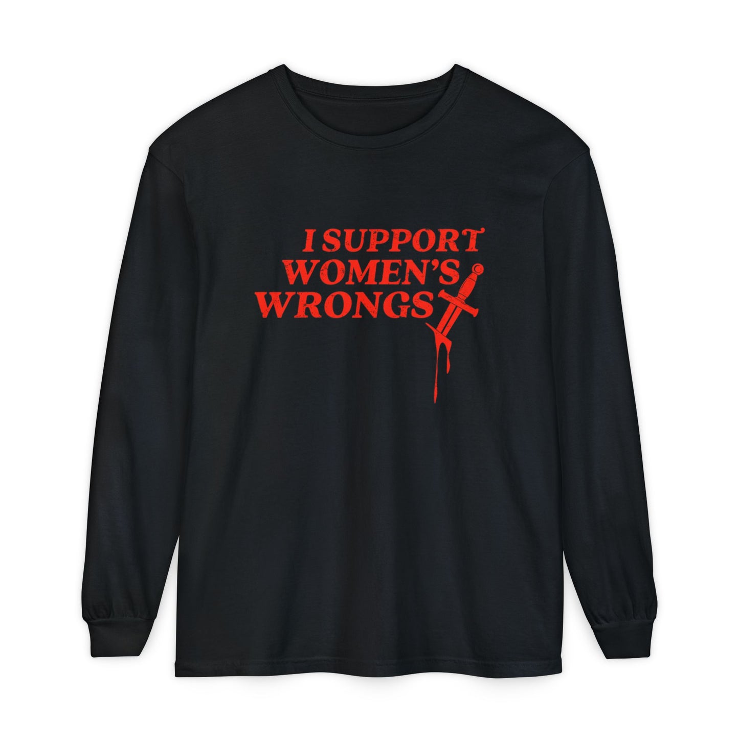 Women's Wrongs Long Sleeve T-Shirt