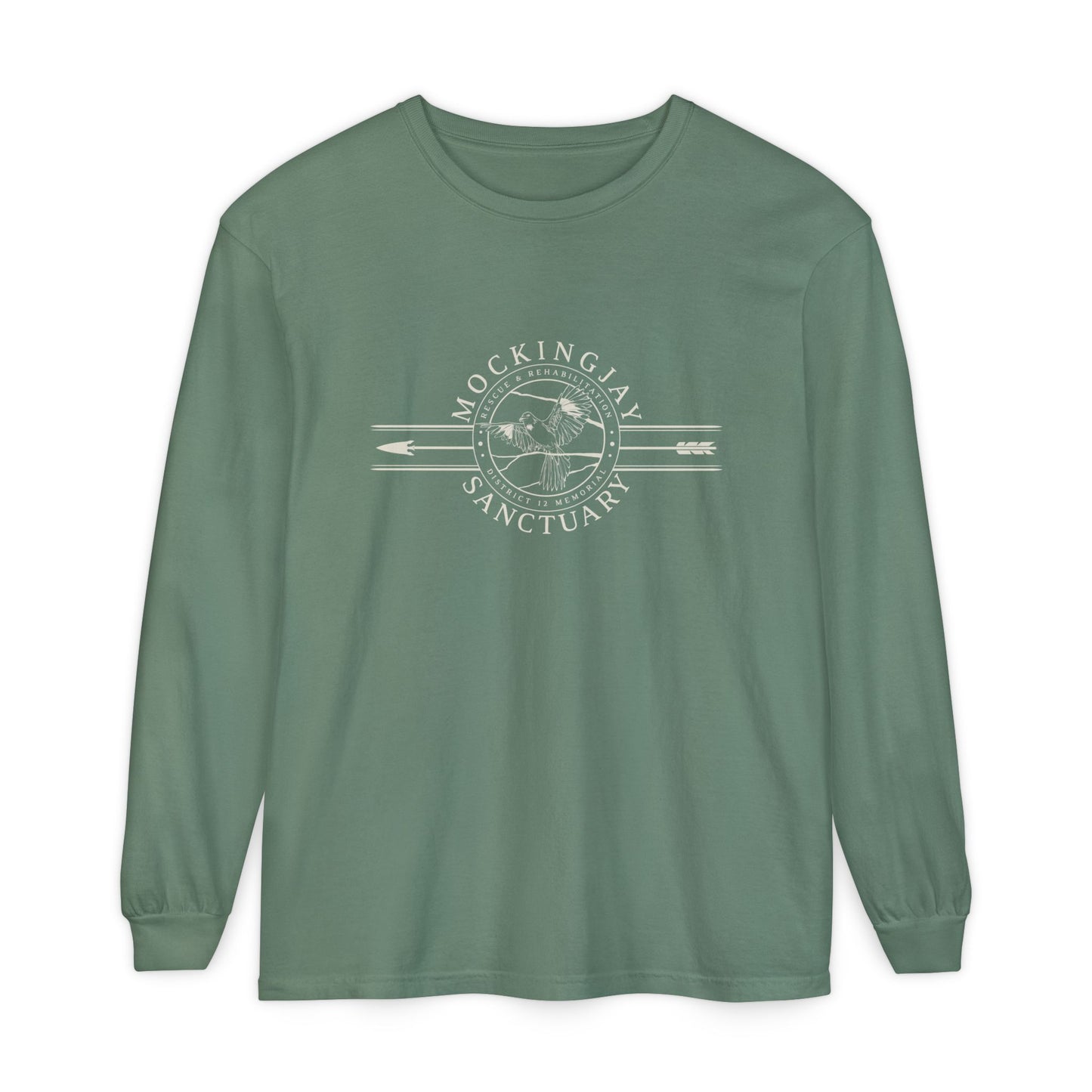 Mockingjay Sanctuary Long Sleeve Shirt