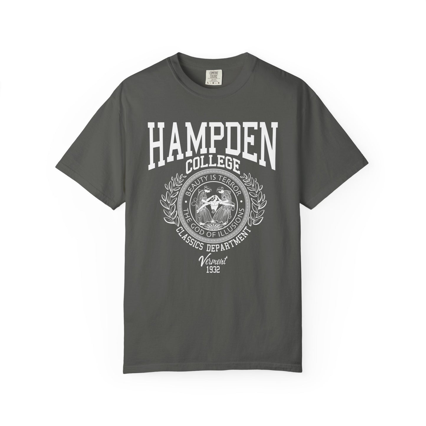 The Secret History Hampden College Shirt (Comfort Colors)