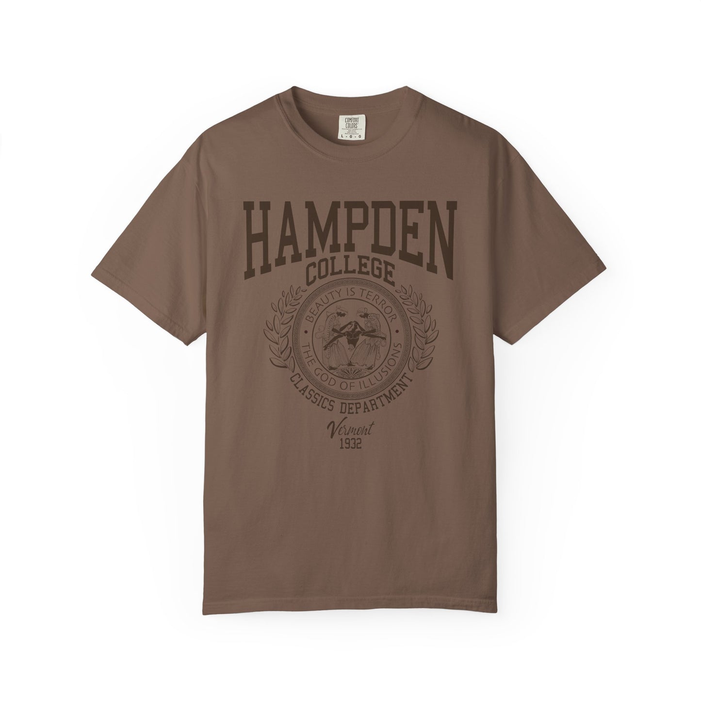The Secret History Hampden College Shirt (Comfort Colors)