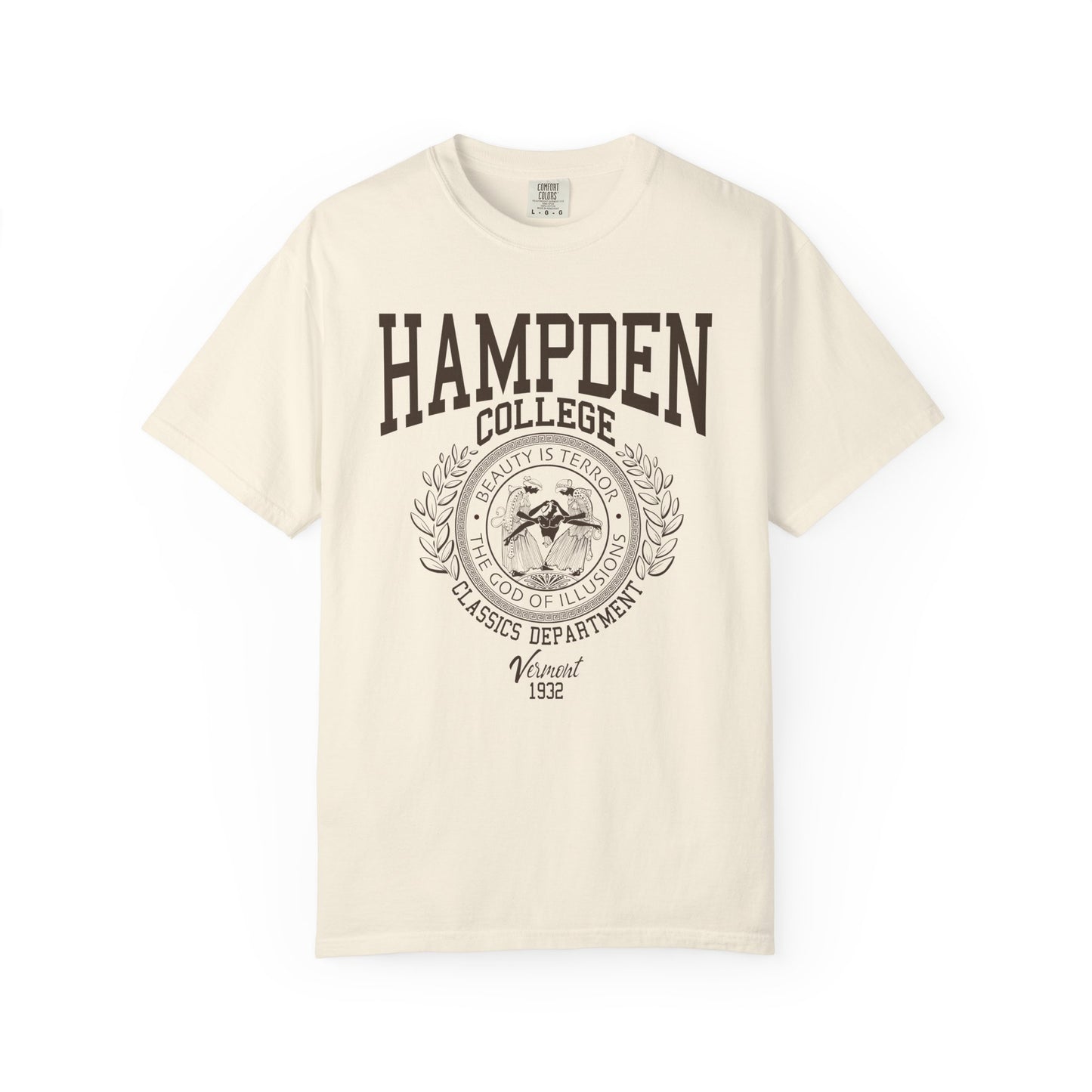 The Secret History Hampden College Shirt (Comfort Colors)