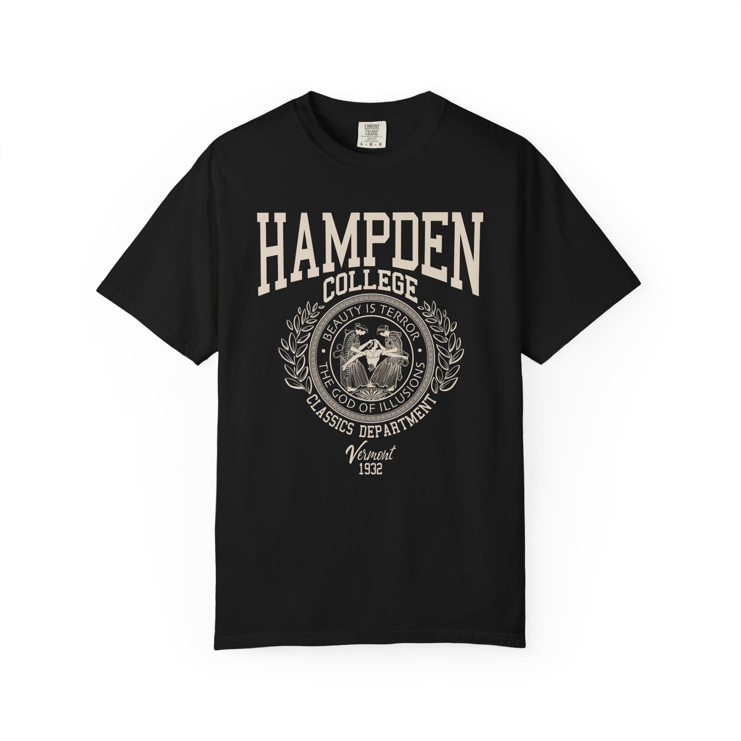 The Secret History Hampden College Shirt (Comfort Colors)
