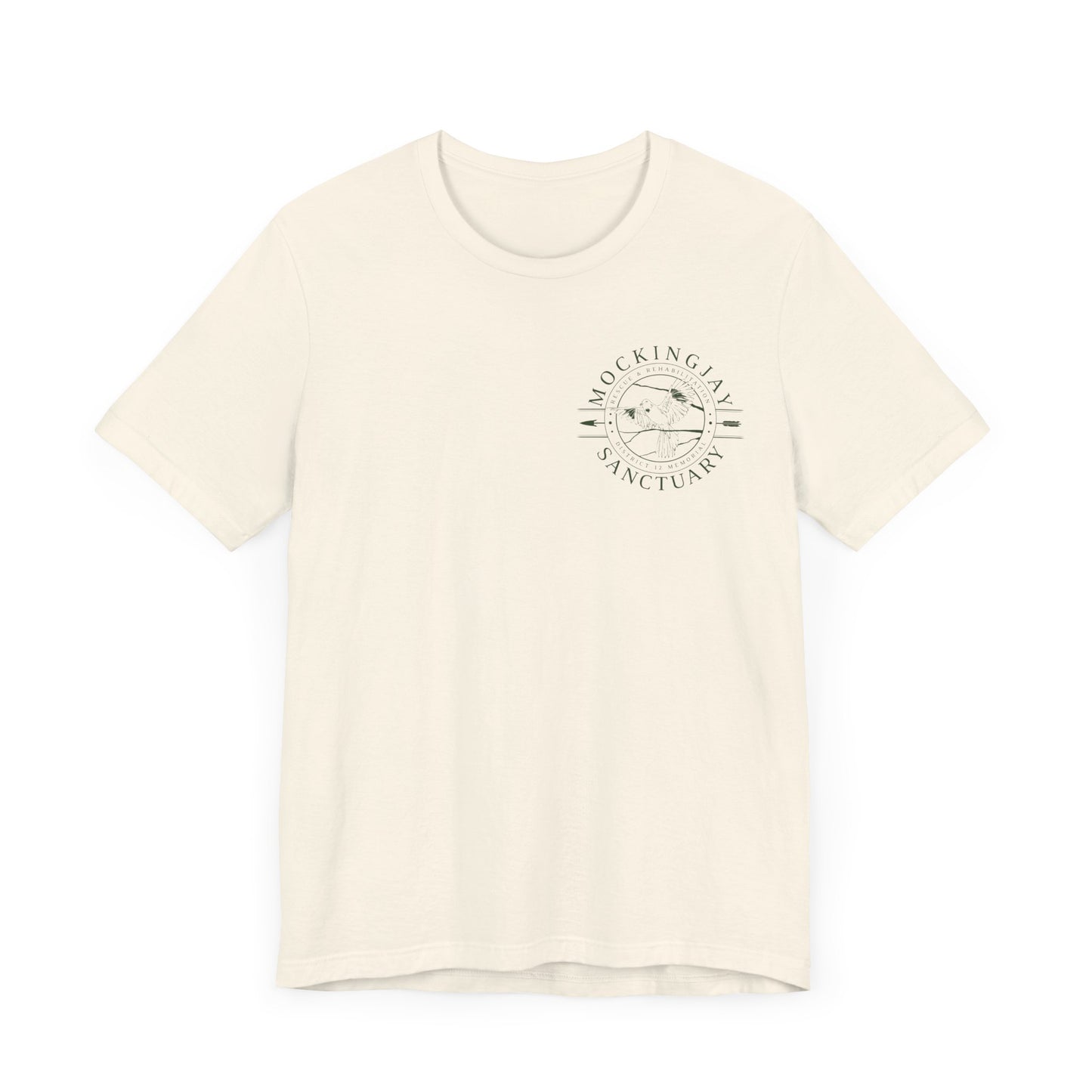 Mockingjay Sanctuary Shirt (Pocket Design)