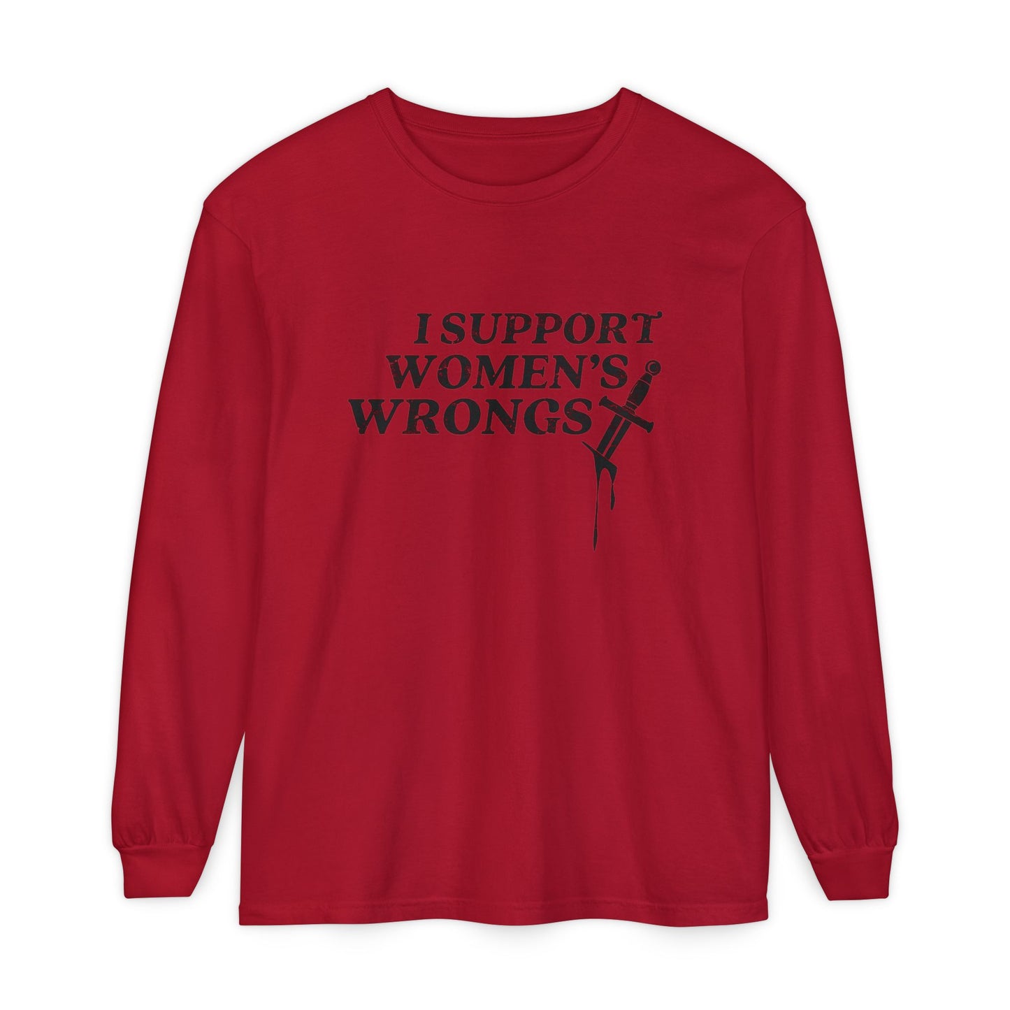 Women's Wrongs Long Sleeve T-Shirt