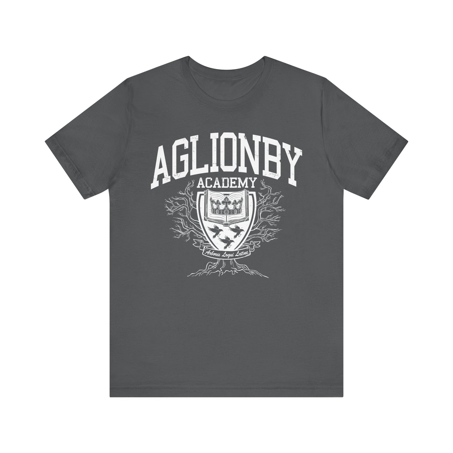 Aglionby Academy from the Raven cycle shirt in grey