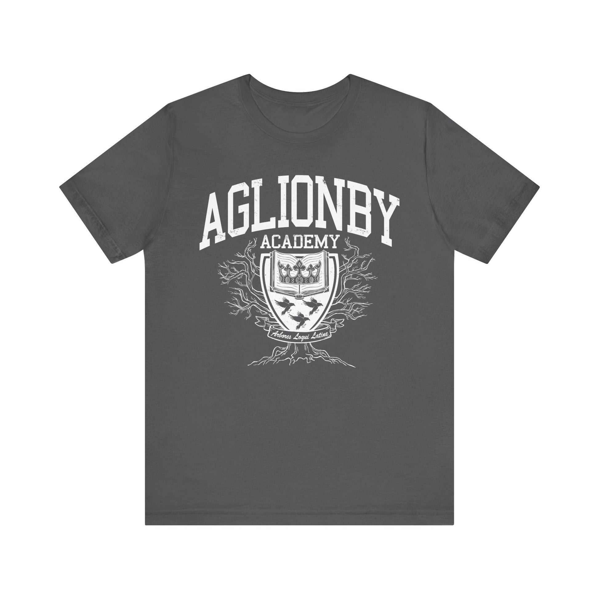 Aglionby Academy from the Raven cycle shirt in grey