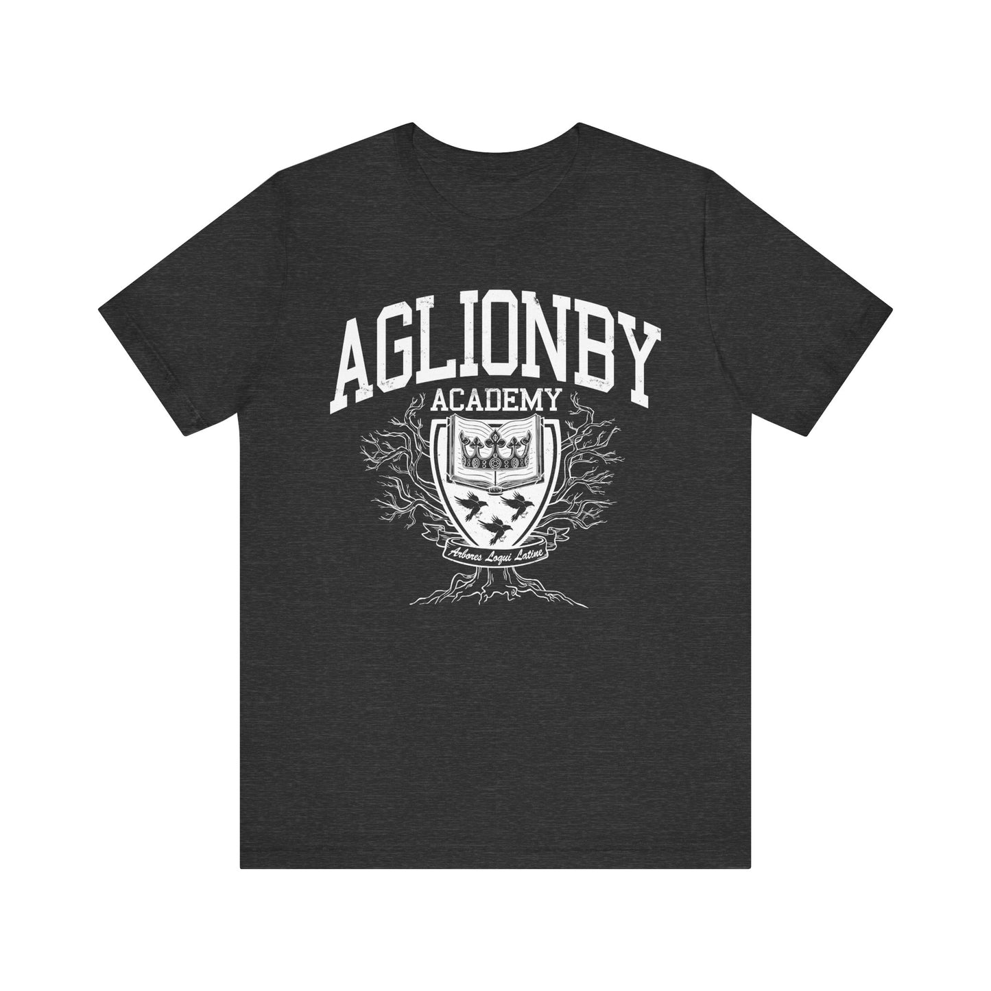 Aglionby Academy from the Raven cycle shirt in heathered grey