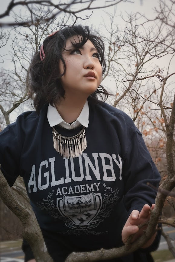 Aglionby_Sweatshirt_modeled by Peal