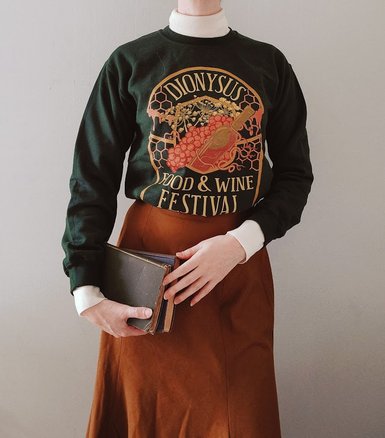 Dionysus Food & Wine - Greek Life - Sweatshirt