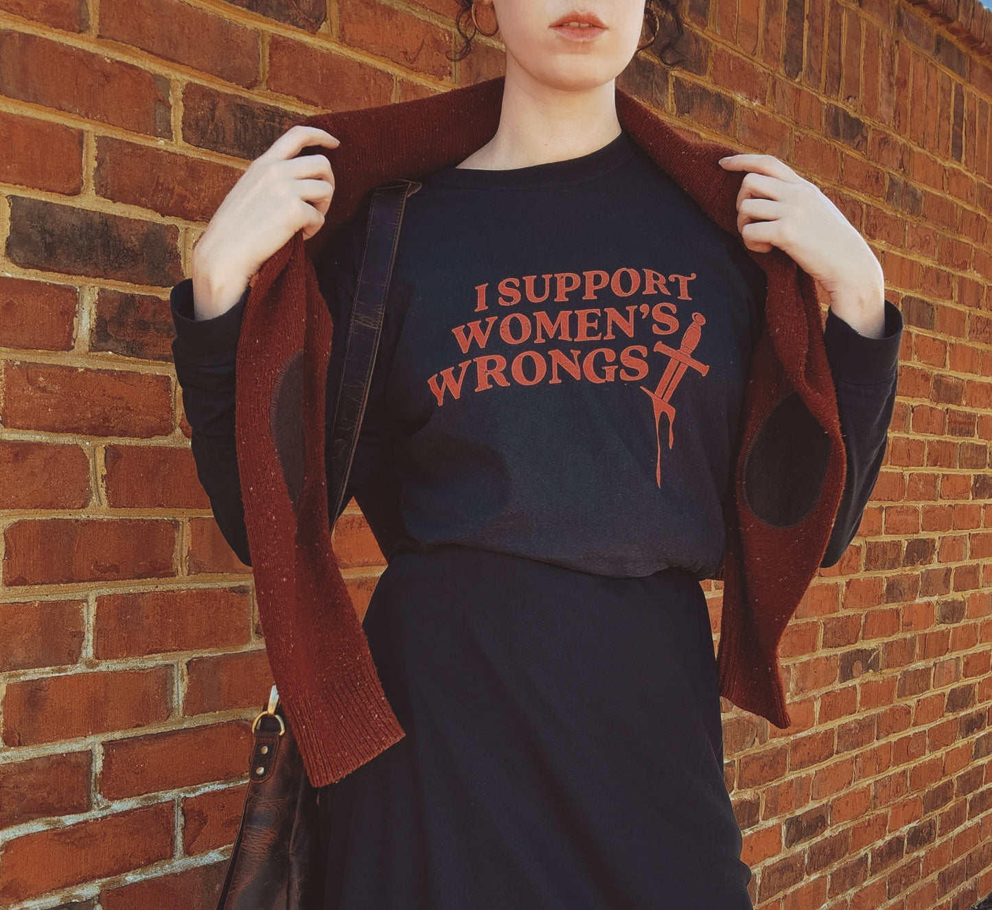 Women's Wrongs Long Sleeve T-Shirt