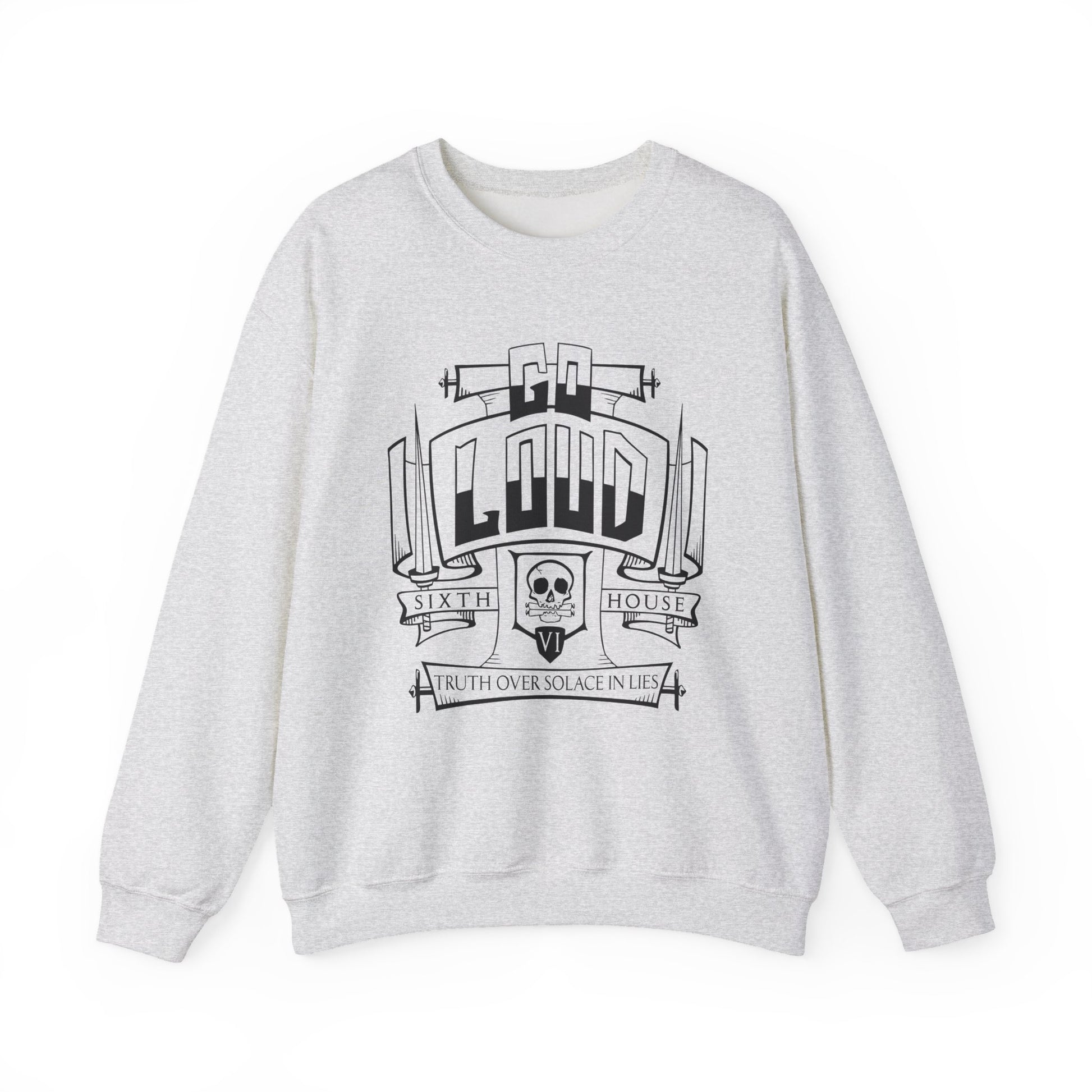 Sixth House sweatshirt in ash model photo