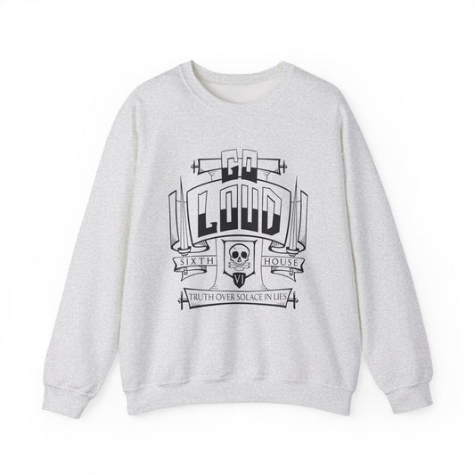 Sixth House sweatshirt in ash model photo