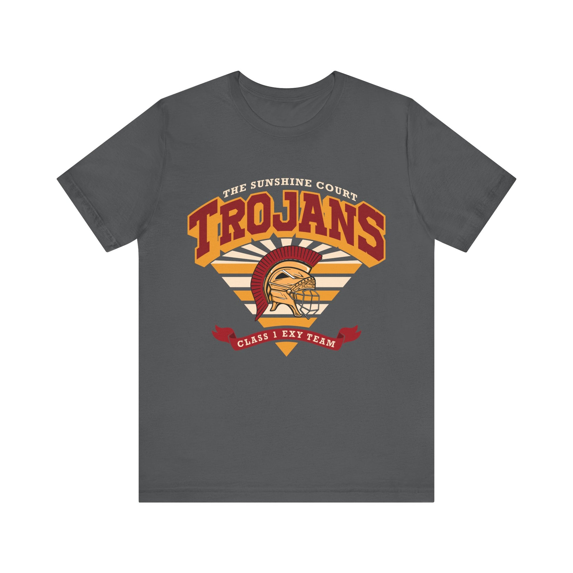 Trojans Sunshine Court All for the Game Shirt in grey