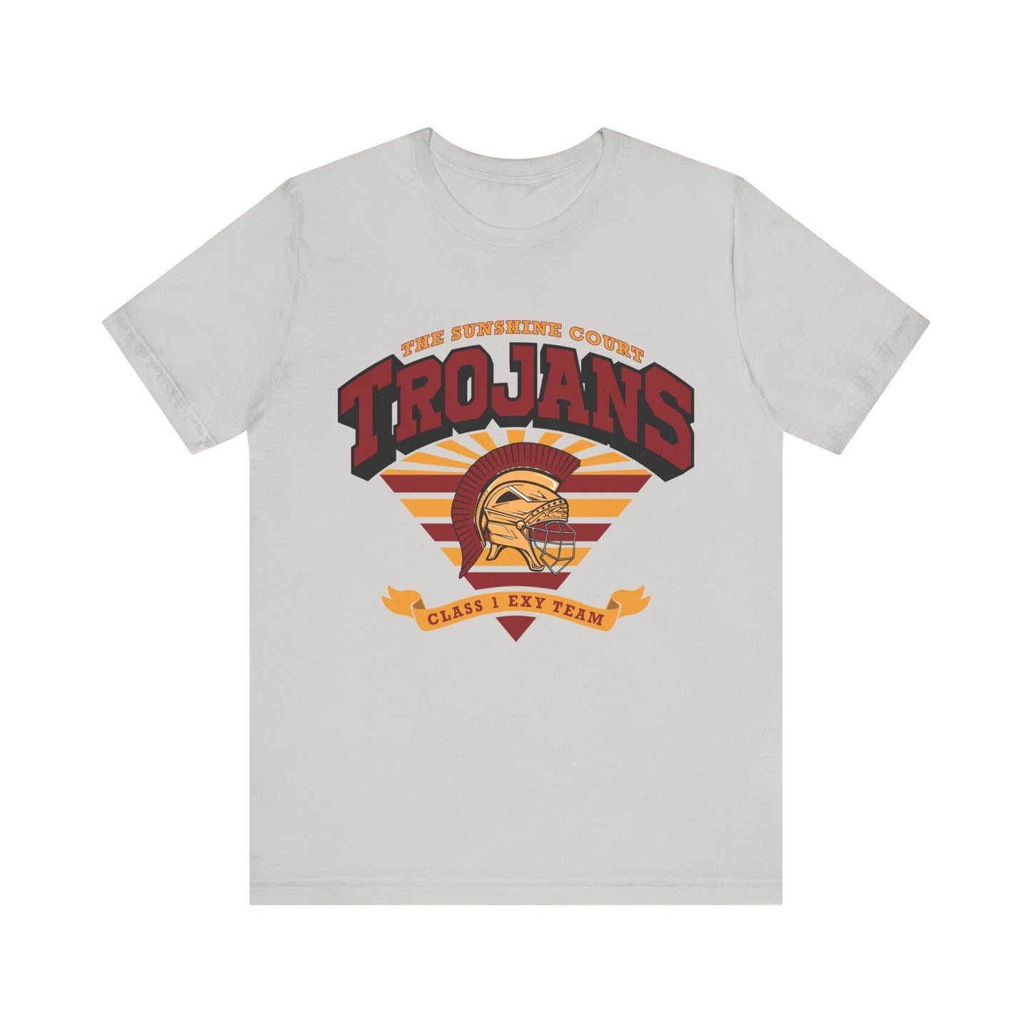 Trojans Sunshine Court All for the Game Shirt in silver