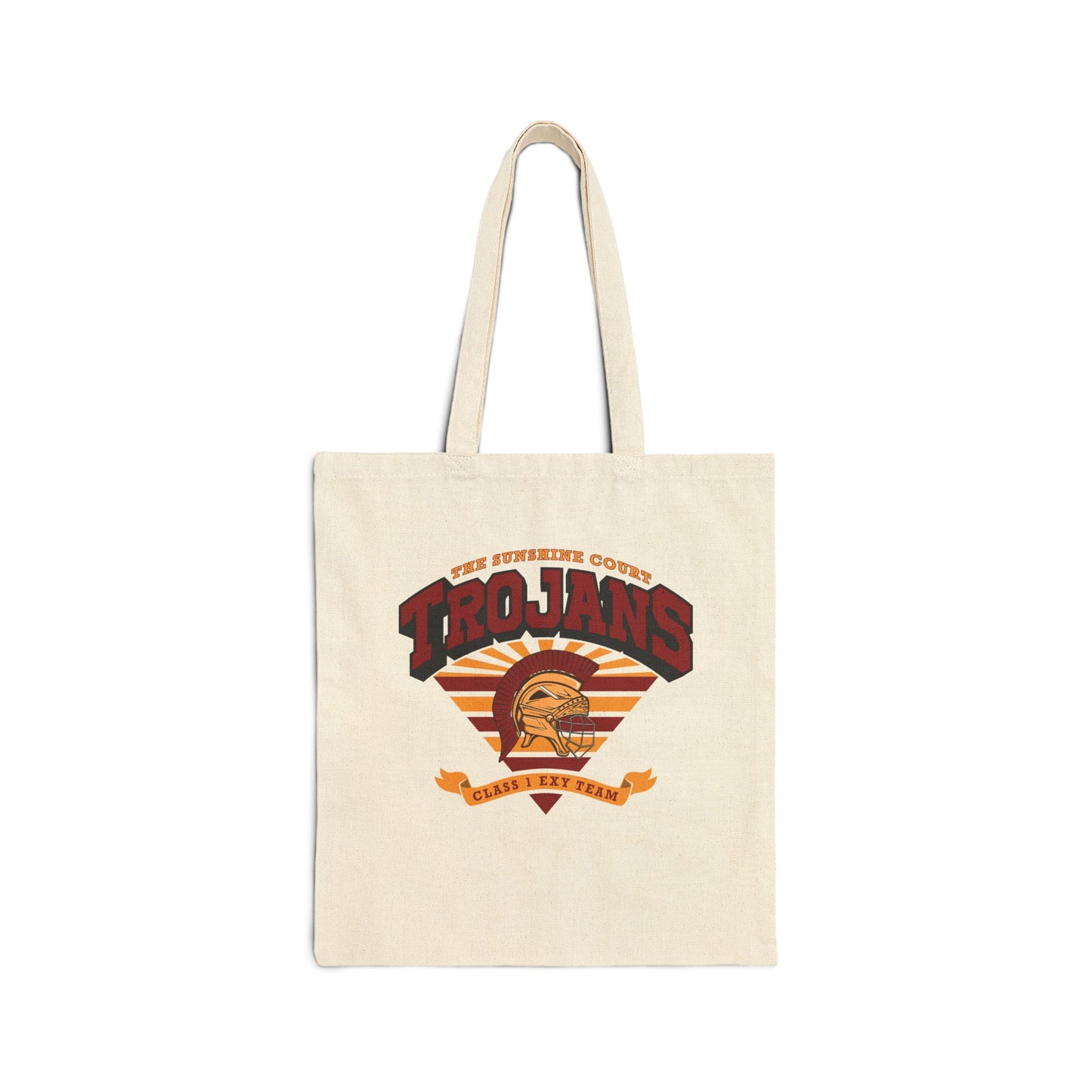 Trojans Sunshine Court All for the Game Tote Bag in cream