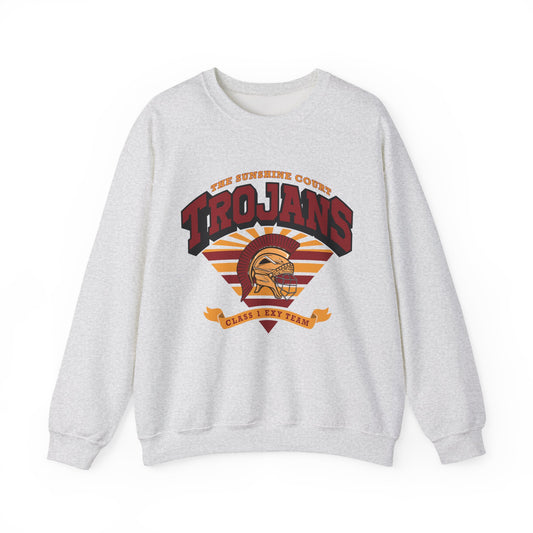 Trojans Sunshine Court All for the Game sweatshirt in ash